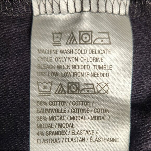 AnyBody XLP Black Cozy Knit Wide-Leg Jumpsuit Crop Sleeveless w/Back Tie Detail - Picture 5 of 5